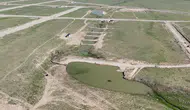 Niğde'de kar ve yağmur suları sanayide kullanılmak üzere depolanıyor