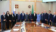Tataristan, TOBB Başkanı Hisarcıklıoğlu'na dostluk nişanı takdim etti