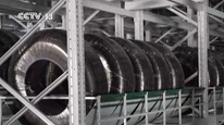 Çin'de ilk sivil uçak lastiği seri üretim hattı hizmette