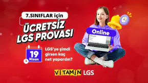 Türk Telekom’dan 7. sınıf öğrencilerine dev destek: Ücretsiz Vitamin LGS provası geliyor!