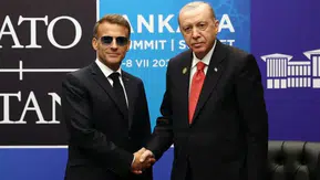 Ankara'da kritik zirve: Erdoğan ve Macron baş başa görüştü!