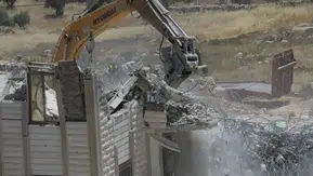 Batı Şeria'da İsrail işgali altında yeni bir yıkım