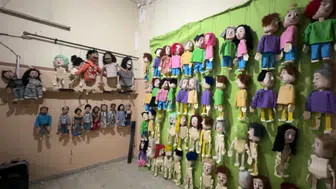 Gazze’de çocukların sustuğu yerde kuklalar konuşuyor