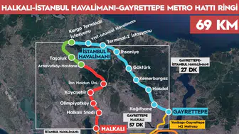 69 kilometrelik dev hat tamamlandı: Halkalı-Havalimanı arası artık 30 dakika