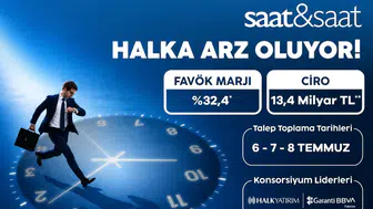 Zamanın devi borsaya açılıyor: Saat&Saat halka arzında talep toplama başladı!