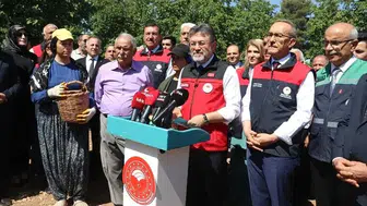 Tarım ve Orman Bakanı Yumaklı, Malatya'da kayısı hasadını yerinde inceledi