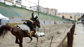 Atlı okçuluğun en iyileri Gaziantep'te sahne aldı!
