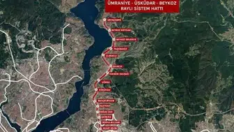İstanbul'un ulaşımına yeni soluk: Ümraniye-Beykoz raylı sistem hattı geliyor