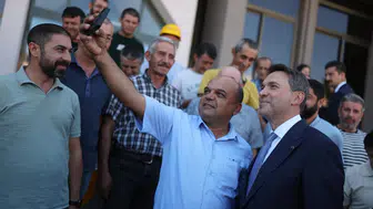 Enerji Bakanı Bayraktar, maden işçilerinin taleplerini dinledi