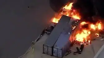 Los Angeles'ta haber helikopteri düştü! 3 kişi hayatını kaybetti