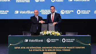 VakıfBank ve Sıfır Atık Vakfı’ndan 10 Milyar TL’lik stratejik finansman hamlesi