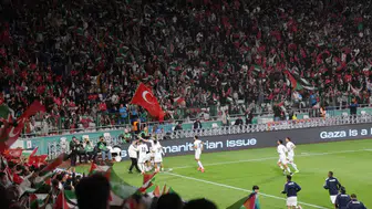 Konyaspor ve Filistin Milli Takımı dayanışma için sahadaydı!