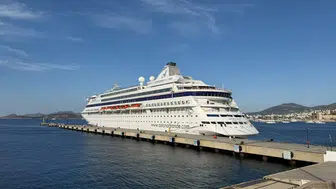 Bodrum'a 'Astoria Grande' kruvaziyeriyle 447 turist ulaştı