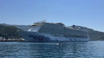 Malta bayraklı Aroya'dan Marmaris'e rekor turist ziyareti