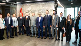 Askon Antalya şubesi heyeti, İstanbul'da ticari işbirliklerini görüşmek üzere bir araya geldi