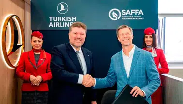 THY'den dev sürdürülebilirlik hamlesi: Küresel SAFFA Fonu'na resmi imzalar atıldı