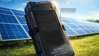 ASPİLSAN enerji, hibrit solar powerbank modelini tanıttı