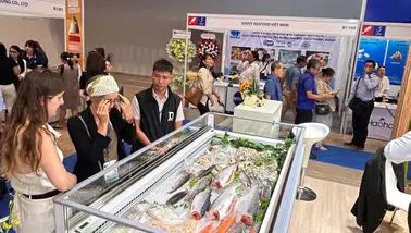 Türk somonu Vietnam'da uluslararası alıcılarla tanıştı