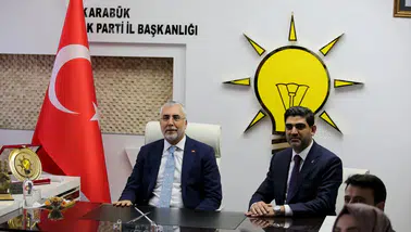 Bakan Işıkhan, Karabük'te çalışma hayatına yönelik destekleri açıkladı
