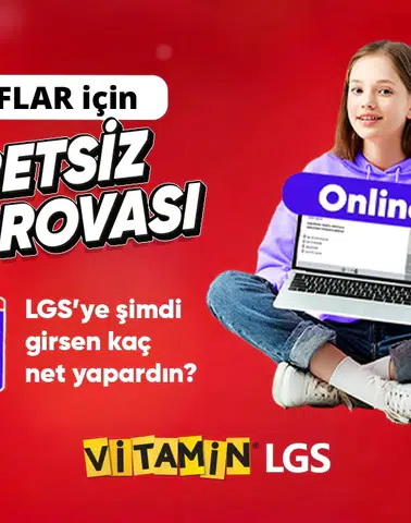 Türk Telekom’dan 7. sınıf öğrencilerine dev destek: Ücretsiz Vitamin LGS provası geliyor!