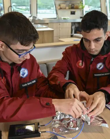 Öğrenciler Arktik koşullarında geliştirdikleri teknolojileri test etti