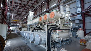 Türkiye'nin iletim sistemine enerji aktaracak Akkuyu NGS'deki tesise elektrik verildi