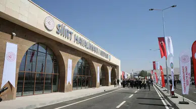 Siirt Havalimanı'nın yolcu kapasitesi 250 bine yükseldi