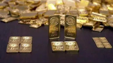 Altın fiyatı düşüş yaşayarak kilogramda 6 milyon 141 bin liraya geriledi