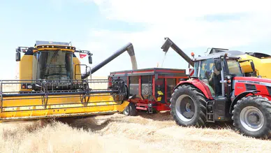 Yozgat'ta hububat hasadı sezonu başladı