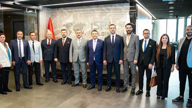 Askon Antalya şubesi heyeti, İstanbul'da ticari işbirliklerini görüşmek üzere bir araya geldi