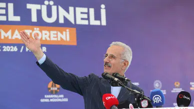 Ulaştırma ve altyapı bakanı uraloğlunun çamlıbel tüneli temel atma töreninde gerçekleştirdiği açıklamalar