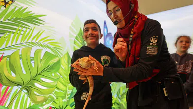 Selçuklu'da tropikal canlılarla eğitim