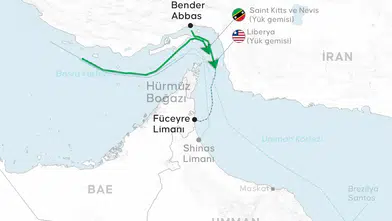 Hürmüz'de kilit açıldı: Dev gemiler ateşkes sonrası ilk kez görüntülendi!