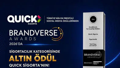 Brandverse Awards 2026: Sigorta sektörünün dijital lideri Quick Sigorta