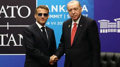 Ankara'da kritik zirve: Erdoğan ve Macron baş başa görüştü!