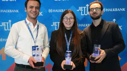 Halkbank Jet Luck Girişimcilik Yarışması’nda kazananlar İstanbul Finans Merkezi’nde açıklandı!