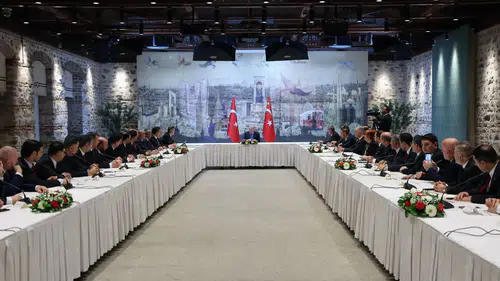 Cumhurbaşkanı Erdoğan iş dünyasıyla omuz omuza! Askon heyetini kabul etti