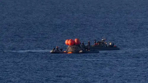 Artemis II mürettebatı 10 günlük Ay görevinin ardından Dünya'ya döndü!