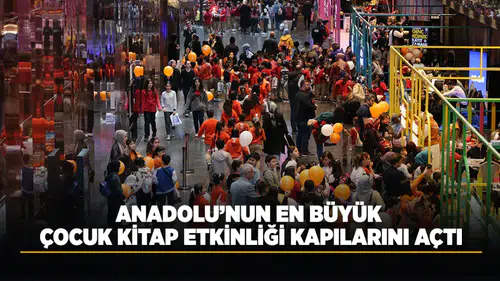 Konya’da kültür seferberliği: 2. Çocuk Kitap Günleri coşkusu başladı