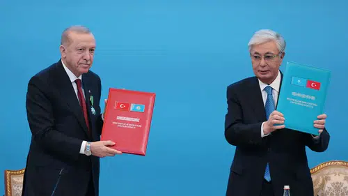 Türkiye ile Kazakistan arasında 13 anlaşma imzalandı!