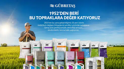 Verim iki katına çıkıyor! GÜBRETAŞ’tan 33 yeni teknolojik ürün