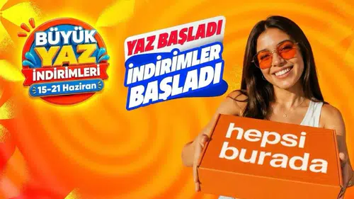 Hepsiburada’dan yaz sezonuna özel fırsatlar