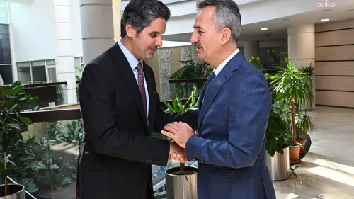 Savunma Sanayii Başkanı Görgün, Katarlı Büyükelçi Al-Henzab ile işbirliği görüşmesi yaptı