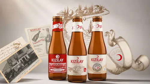 Kızılay Maden Suyu’ndan 100. yıla özel nostalji şişe serisi