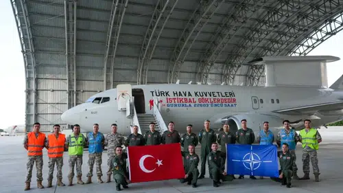 400 kilometrelik çember: Türk HİK uçakları NATO için havalandı!