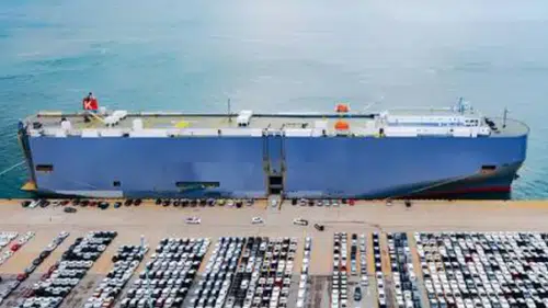 Kocaeli uluslararası deniz yolu araç taşımacılığındaki liderliğini sürdürüyor