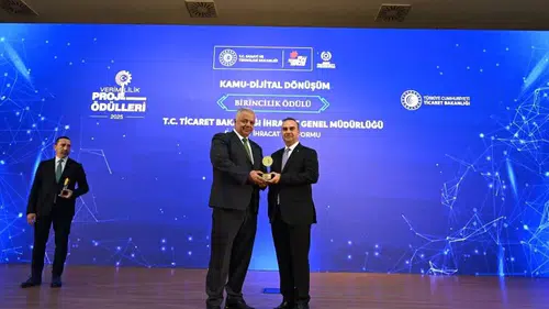 E-Kolay İhracat Platformu, Verimlilik Proje Ödülleri'nde birinci oldu