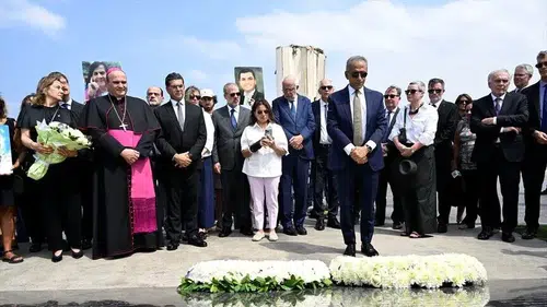 Beyrut liman felaketinin 6. yılında anma töreni düzenlendi