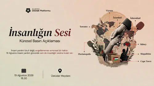 Savaş suçlarına karşı ortak duruş: 17 ülkeden Gazze İnsani Yardım Bildirisi