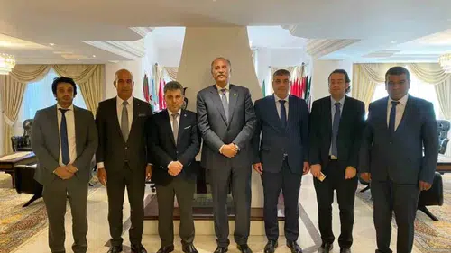 Cevahiroğlu, Arap Devletleri Ligi temsilcisi Mousli ile işbirliği görüşmesi yaptı